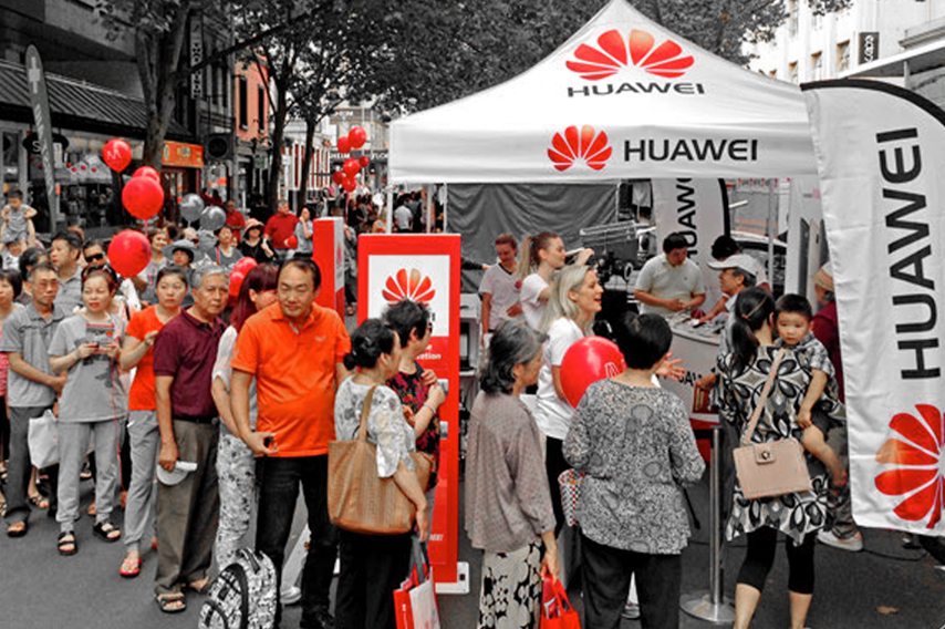 Brand Activation for Huawei Phones